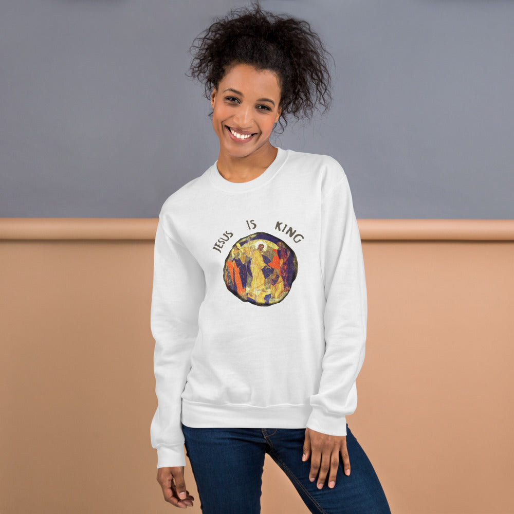 Jesus Is King Crewneck - Kanye West Sunday Service-White-L-Bootlg