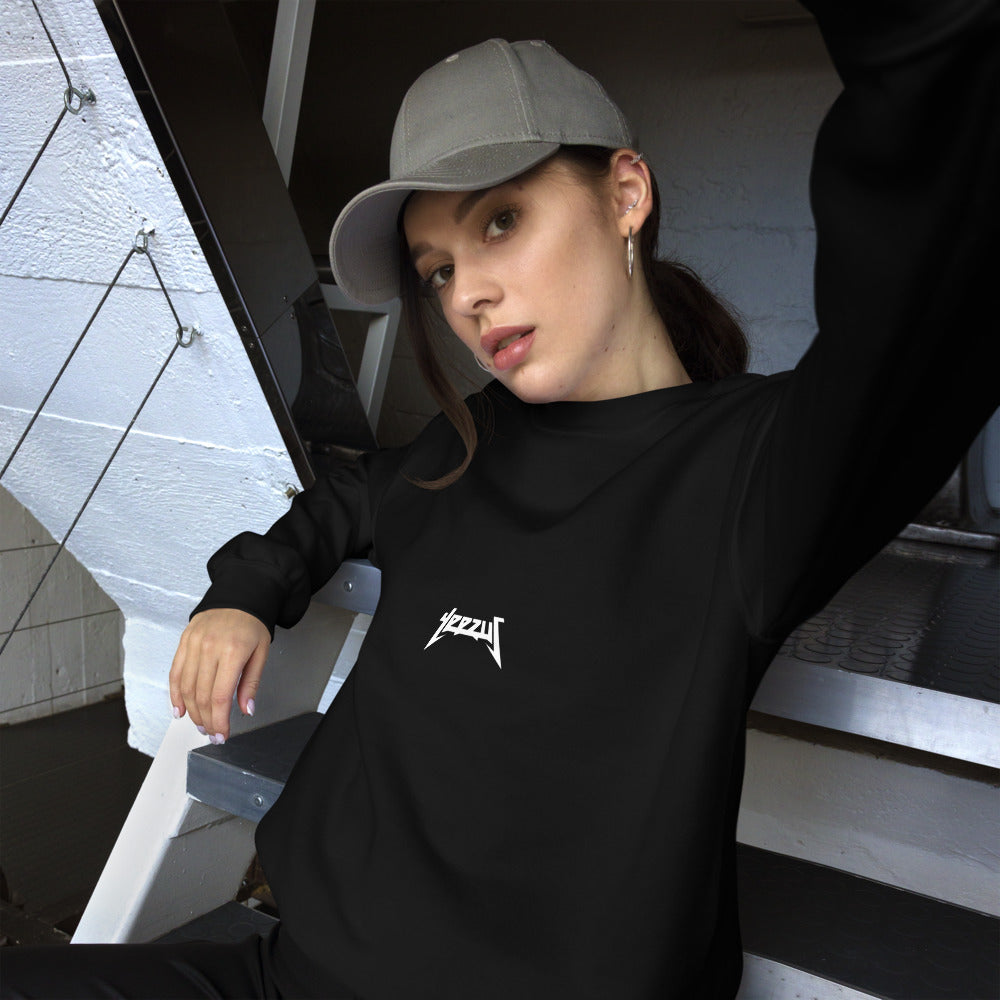 Yeezus Tour Glastonbury Heavy Blend Crewneck Sweatshirt - Kanye West inspired-Black-L-Bootlg