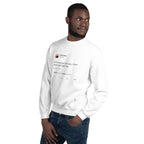 I Love Me So Much Right Now Kanye West Tweet Crewneck Sweatshirt-Ash-S-Bootlg