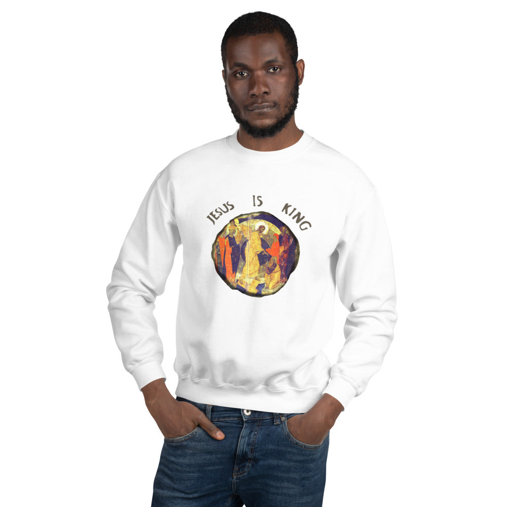 Jesus Is King Crewneck - Kanye West Sunday Service-White-L-Bootlg
