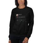 I wish I had a friend like me - Kanye West Tweet Crewneck Sweatshirt-Black-S-Bootlg