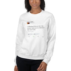 I Understand That You Don't Like Me But I Need You To Understand That I Dont Care - Kanye West Tweet Sweatshirt-Ash-S-Bootlg