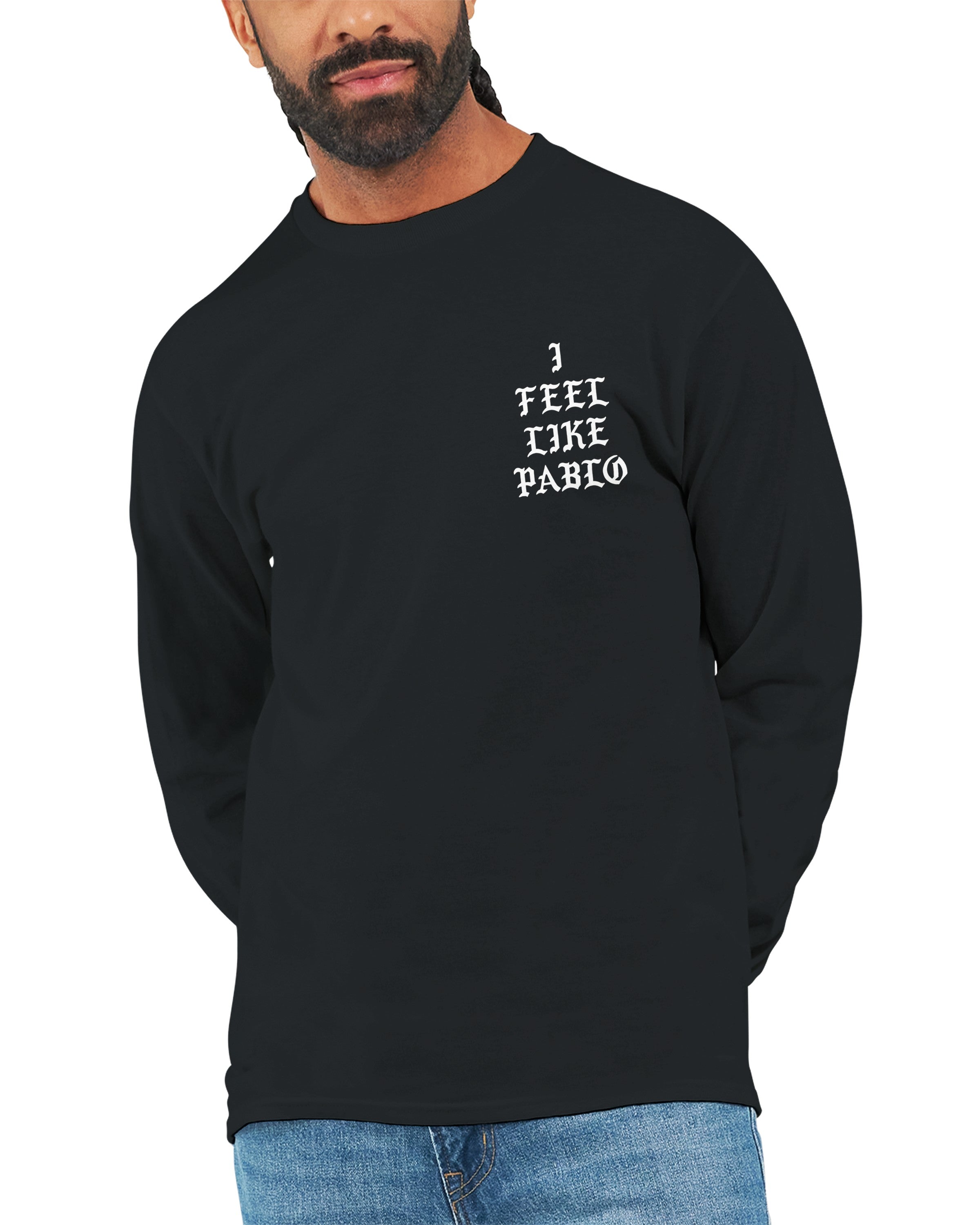 I Feel Like Pablo Unisex Jersey Long Sleeve Tee-Cardinal Red-S-Bootlg