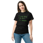 I hate being Bi-Polar it's awesome Kanye West inspired Tee-Black-L-Bootlg