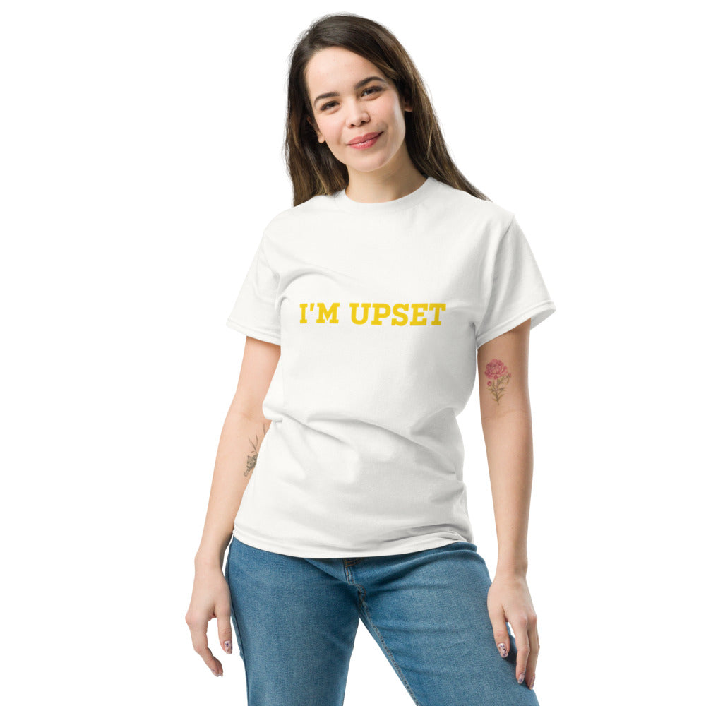 I'm Upset Tee - Drizzy Drake Scorpion inspired-White-L-Bootlg