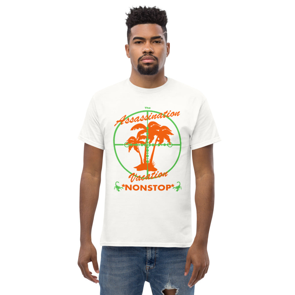 Assassination Vacation Tour Drake merch inspired - Unisex Ultra Cotton Tee-White-L-Bootlg
