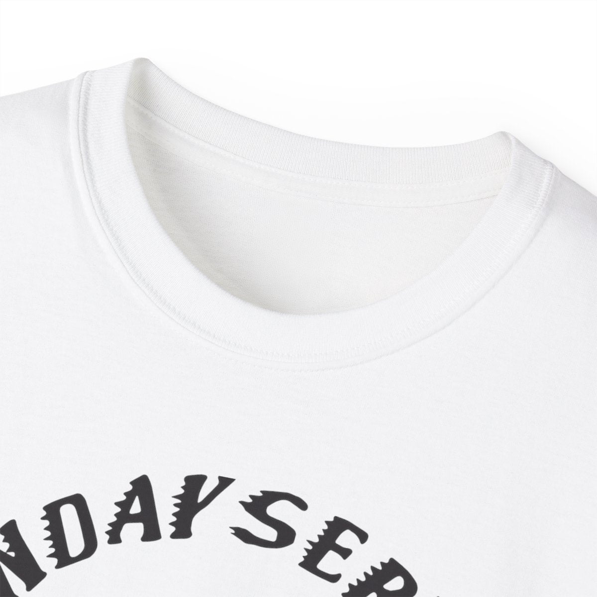 Sunday Service Mountain Tee, detail view