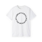 Sunday Service Mountain Tee, front view