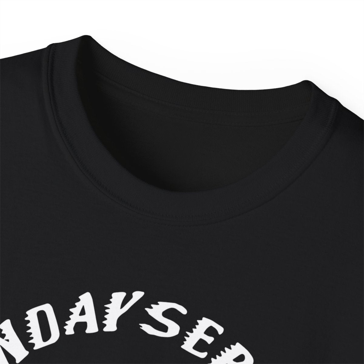 Sunday Service Mountain Tee, detail view