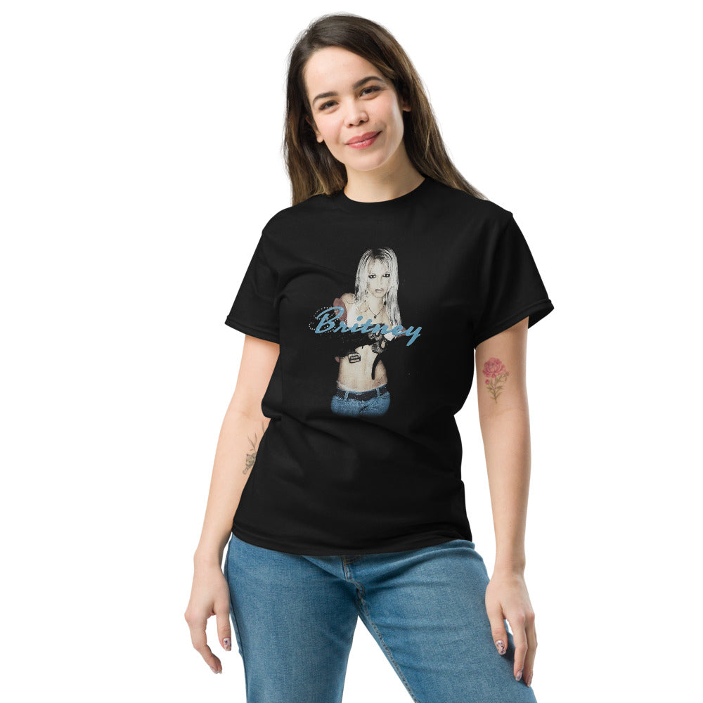 Britney Spears Photo Tee - Y2K Inspired Unisex Graphic Shirt-S-Bootlg
