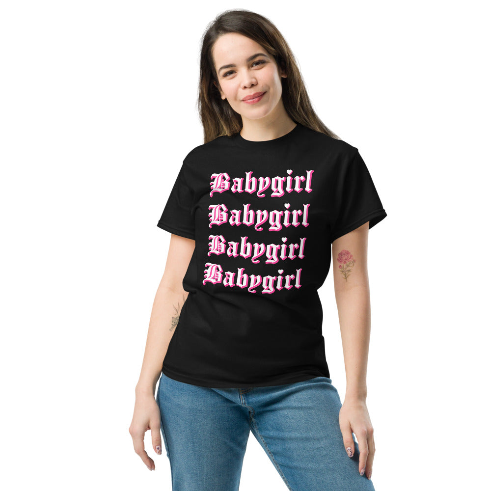 Babygirl Unisex Ultra Cotton T-Shirt-White-S-Bootlg