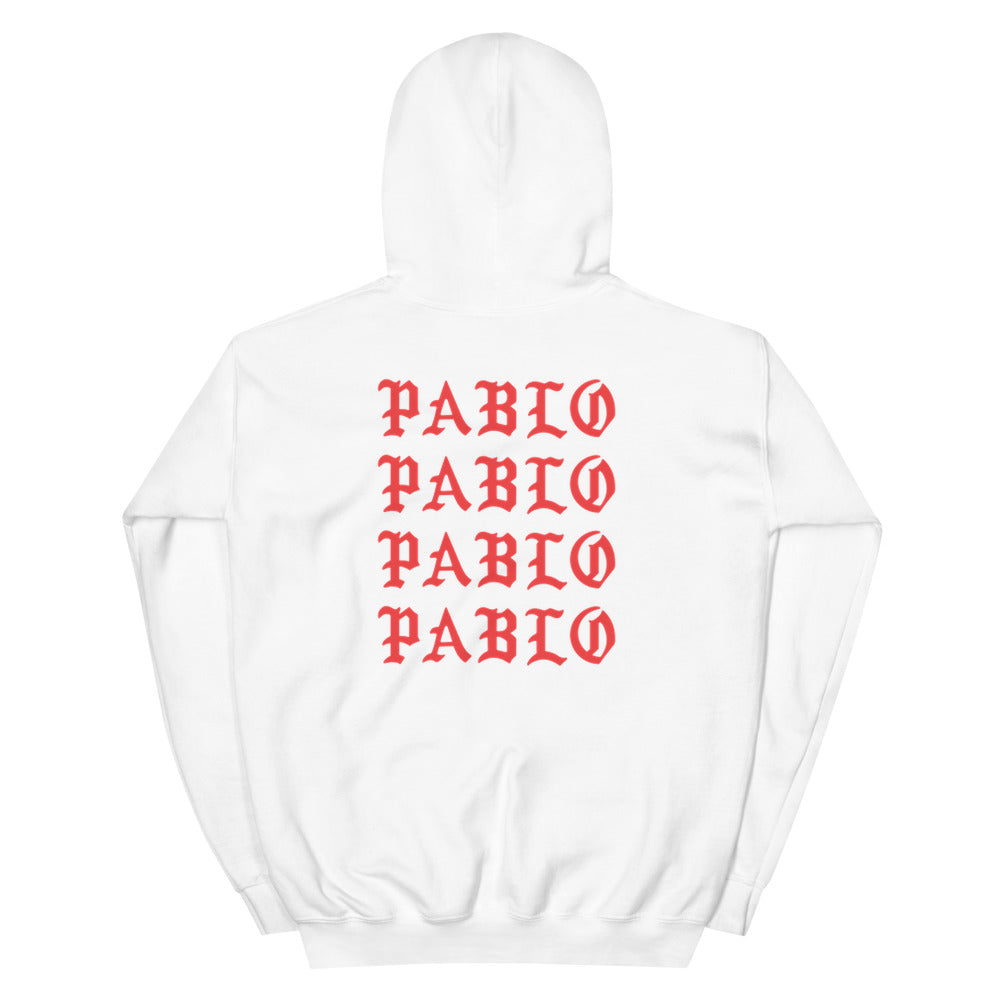 Paris I Feel Like Pablo Unisex Heavy Blend Hooded Sweatshirt hoodie Kanye West Merch TLOP Inspired-White-S-Bootlg