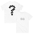 Where She At Drake T-shirt, White front and back product views