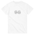 Where She At Drake T-shirt in White, front view