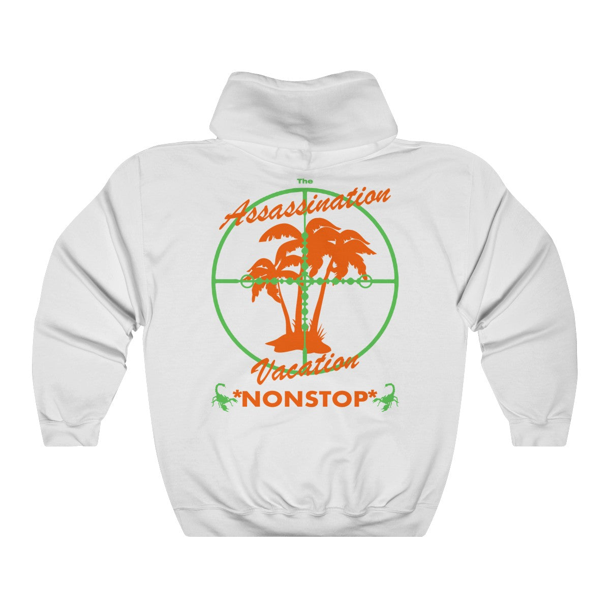 Assassination Vacation Tour Drake merch inspired - Unisex Heavy Blend™ Hooded Sweatshirt-White-S-Bootlg