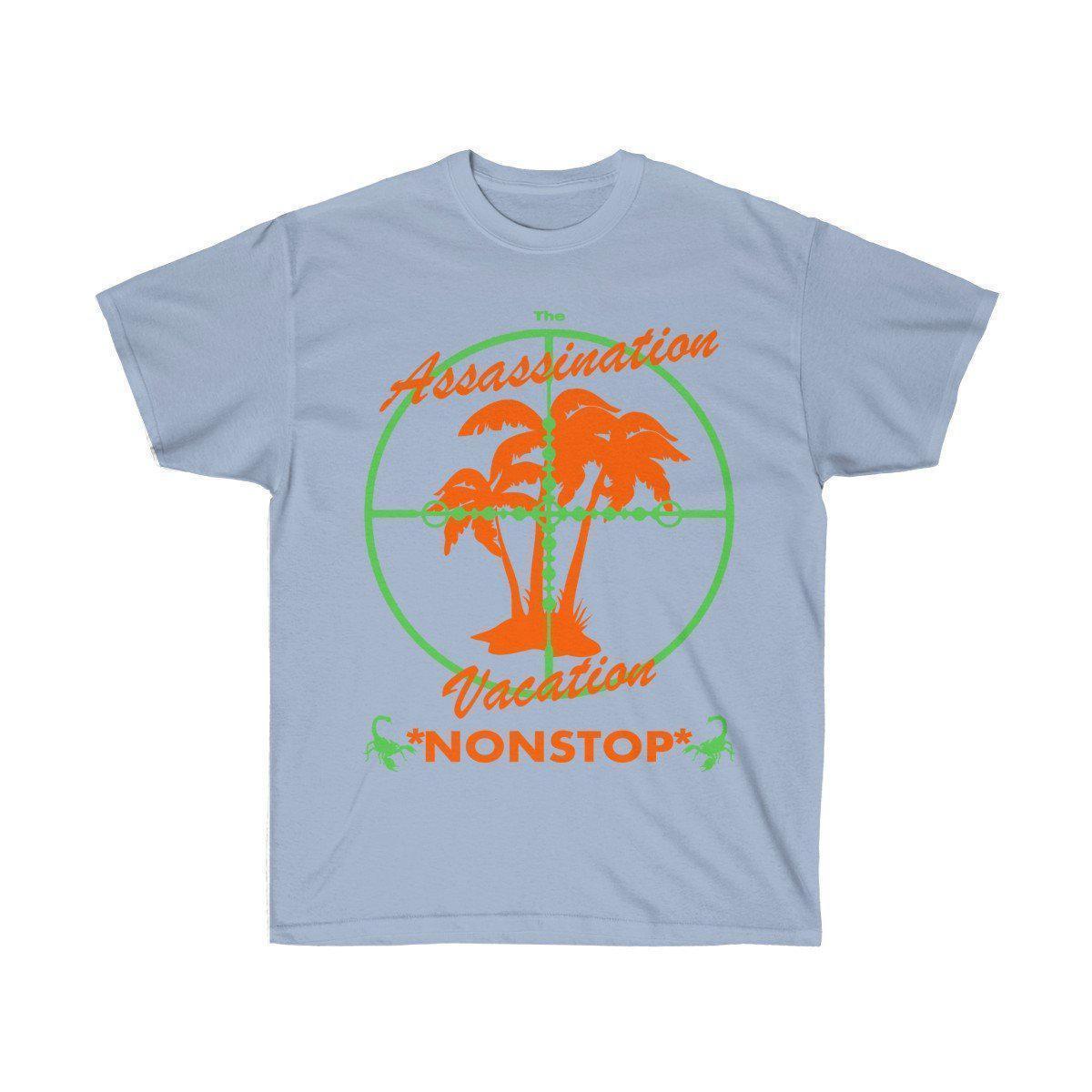 Assassination Vacation Tour Drake merch inspired - Unisex Ultra Cotton Tee-Light Blue-S-Bootlg