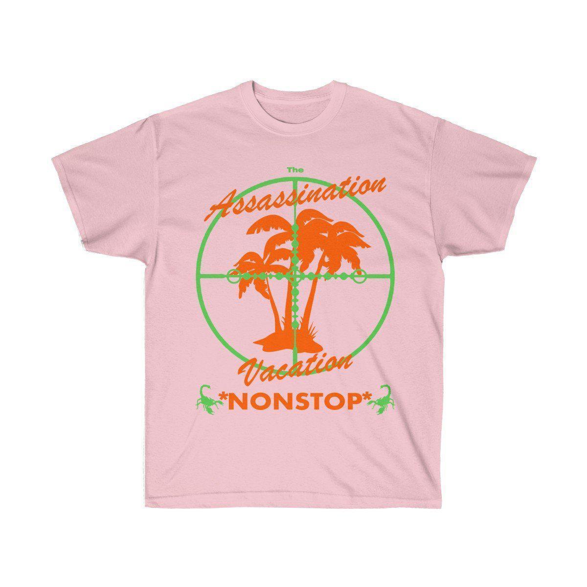 Assassination Vacation Tour Drake merch inspired - Unisex Ultra Cotton Tee-Light Pink-S-Bootlg