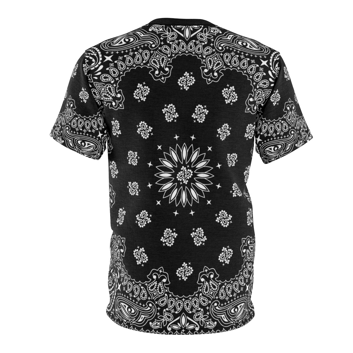 Black Bandana Unisex AOP Cut & Sew Tee-Bootlg