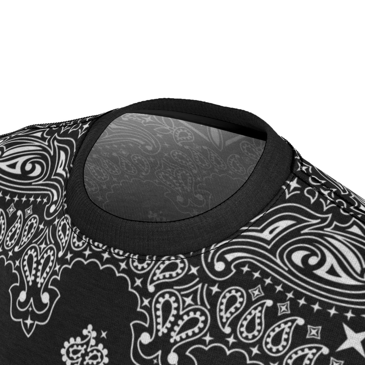 Black Bandana Unisex AOP Cut & Sew Tee-Bootlg