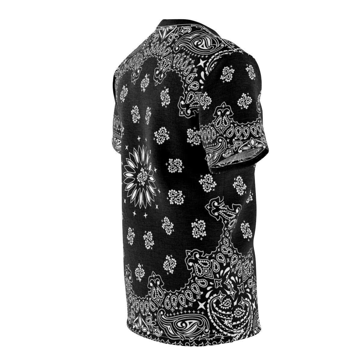 Black Bandana Unisex AOP Cut & Sew Tee-Bootlg