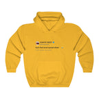 Burn that excel spreadsheet - Kanye West Tweet Hoodie-Gold-S-Bootlg
