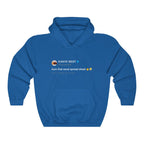 Burn that excel spreadsheet - Kanye West Tweet Hoodie-Royal-S-Bootlg