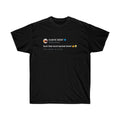 Burn that excel spreadsheet. Kanye West Tweet Inspired Unisex Ultra Cotton Tee-L-Black-Bootlg