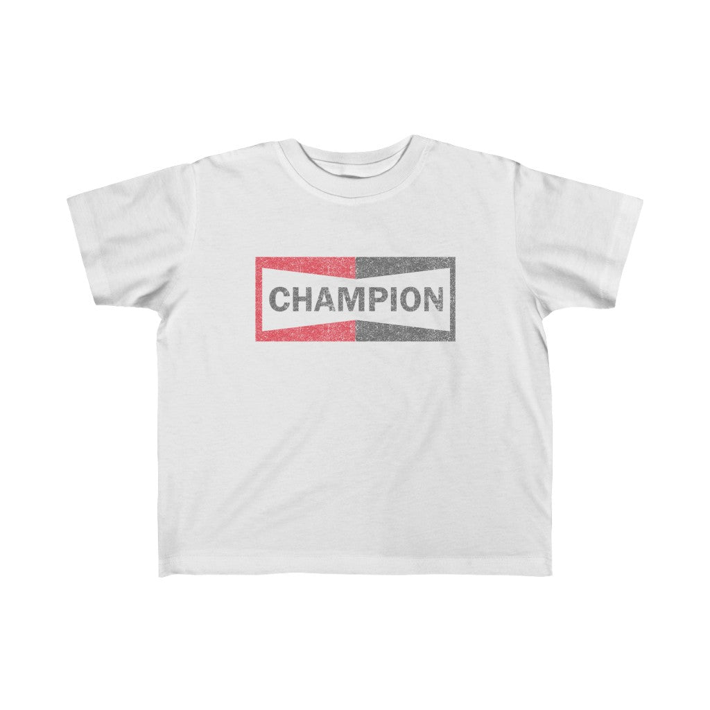 Champion Kid's T-Shirt-White-4T-Bootlg