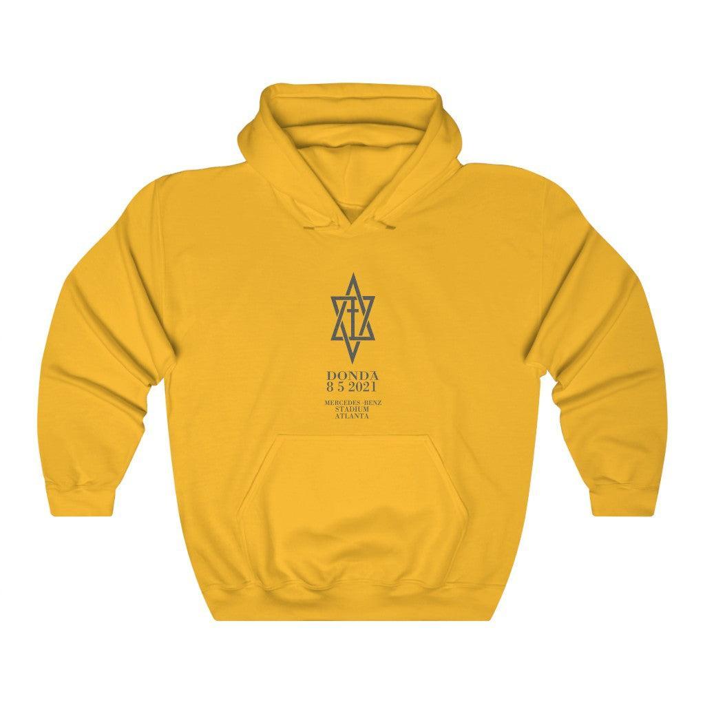 Donda Merch Kanye West Album inspired Hoodie-Gold-S-Bootlg