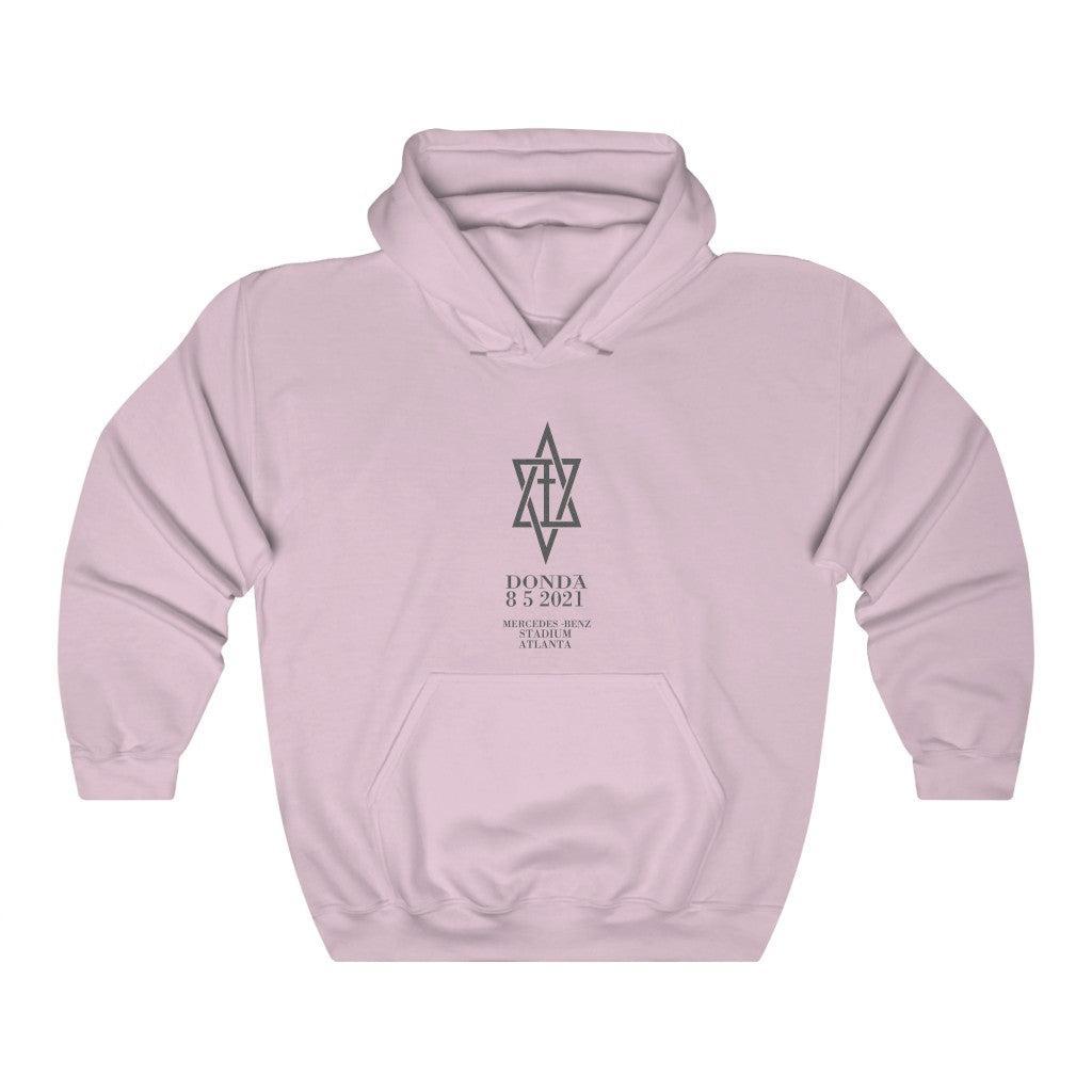 Donda Merch Kanye West Album inspired Hoodie-Light Pink-S-Bootlg