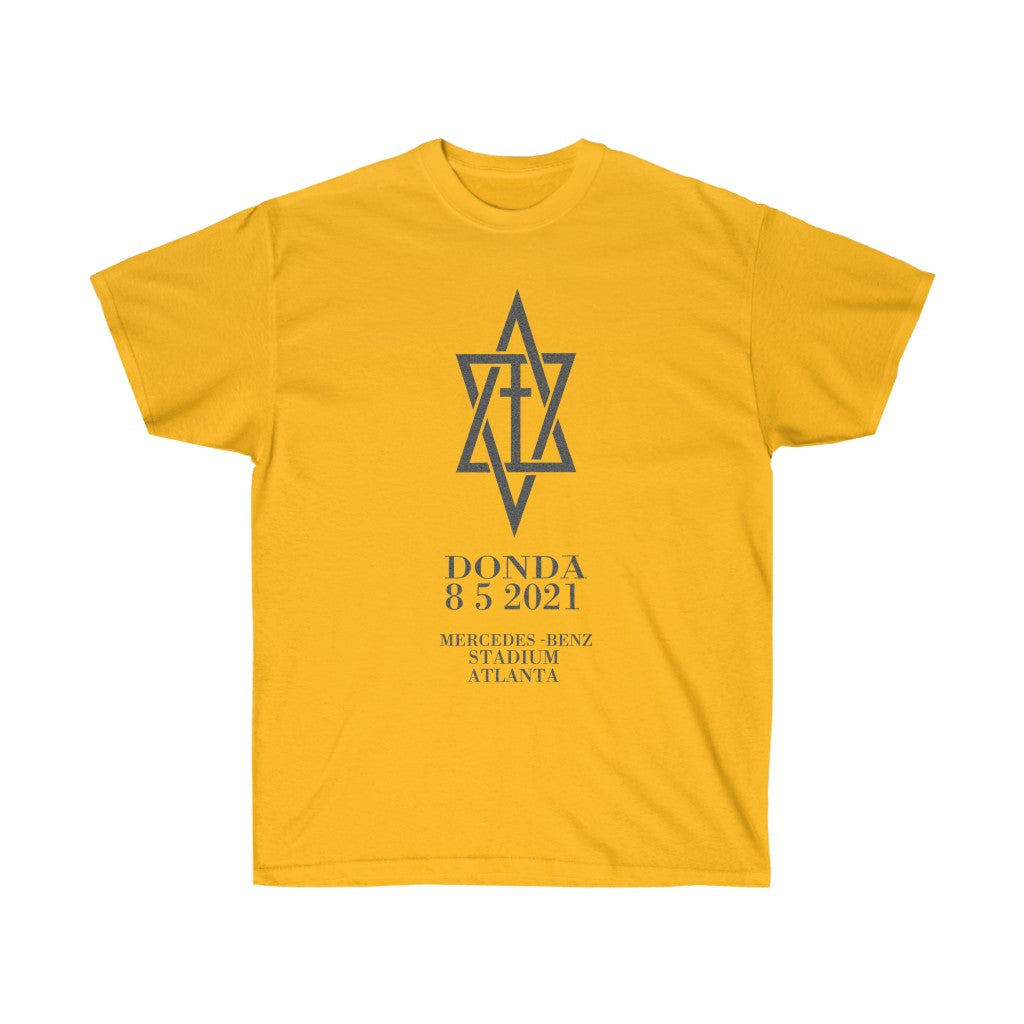 Donda Merch Kanye West Album inspired T-Shirt-L-Gold-Bootlg