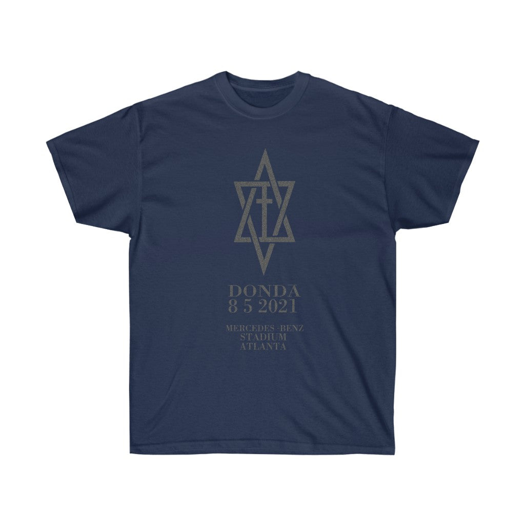 Donda Merch Kanye West Album inspired T-Shirt-L-Navy-Bootlg