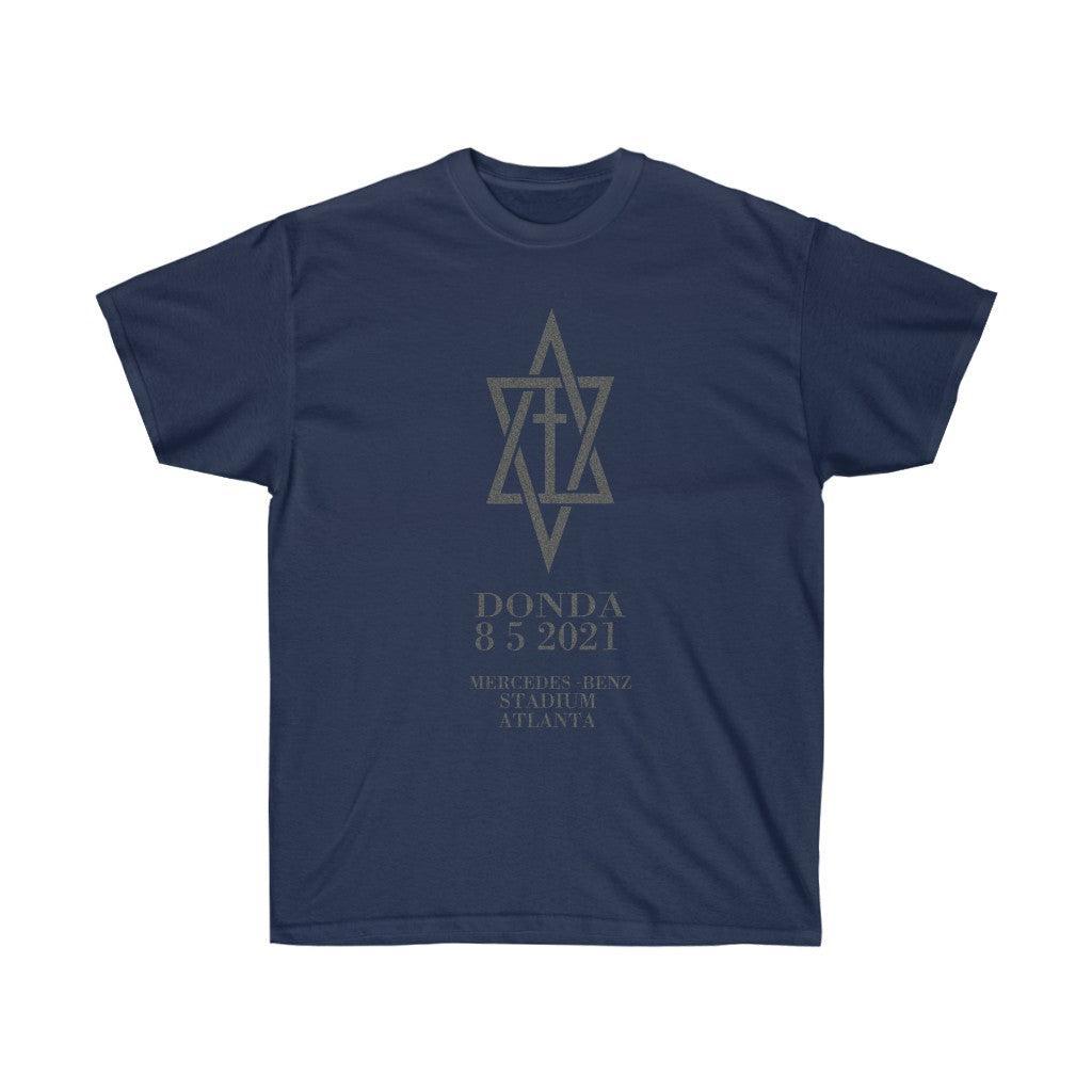 Donda Merch Kanye West Album inspired T-Shirt-L-Navy-Bootlg