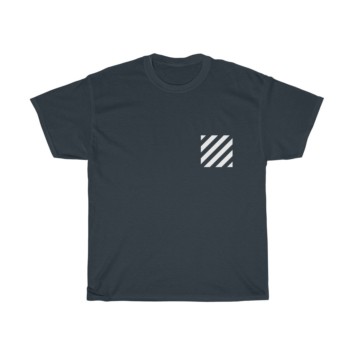 Dope Off-White Virgil Abloh c/o Inspired Tee-Navy-S-Bootlg