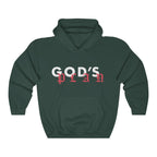Drake God's Plan Inspired Unisex Heavy Blend™ Hoodie-Forest Green-S-Bootlg
