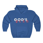 Drake God's Plan Inspired Unisex Heavy Blend™ Hoodie-Royal-S-Bootlg