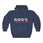 Drake God's Plan Inspired Unisex Heavy Blend™ Hoodie-Navy-S-Bootlg