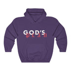 Drake God's Plan Inspired Unisex Heavy Blend™ Hoodie-Purple-S-Bootlg