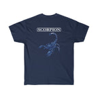 Drake back side scorpion Unisex Ultra Cotton Tee-Navy-S-Bootlg