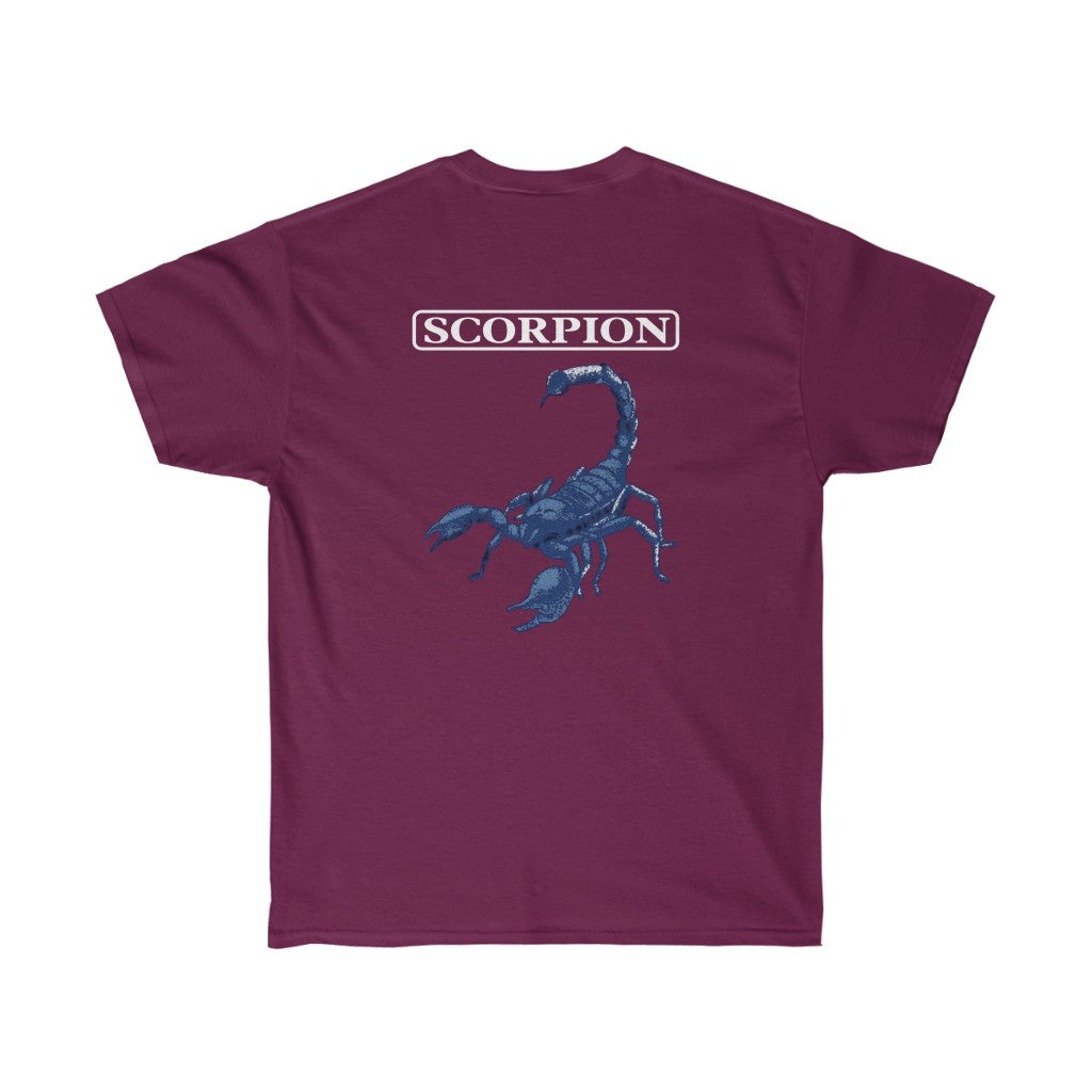 Drake back side scorpion Unisex Ultra Cotton Tee-Maroon-S-Bootlg