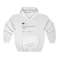 Everyone should be their own biggest fan - Kanye West Tweet Inspired Unisex Hooded Sweatshirt Hoodie-White-L-Bootlg