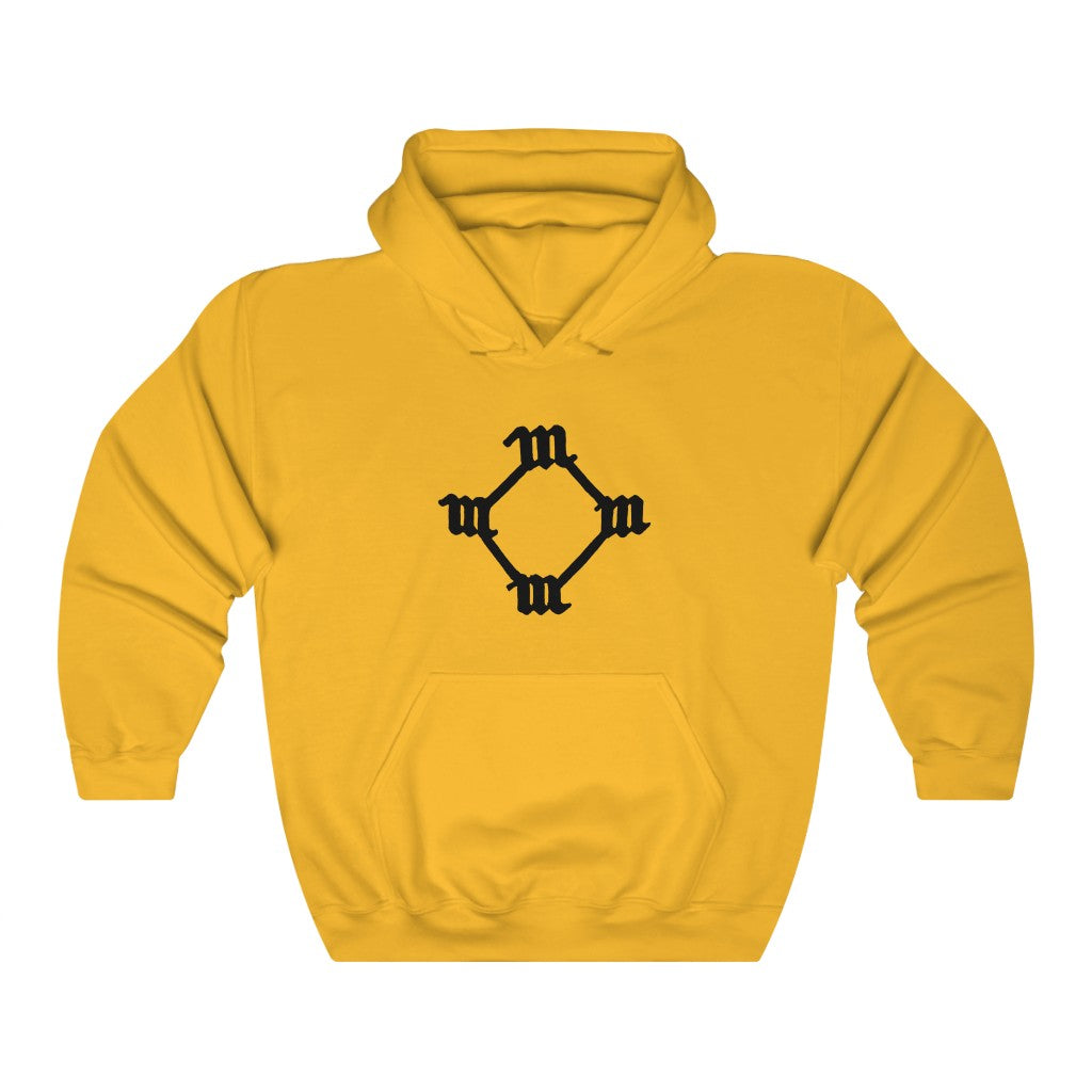 Four M Kanye West Tattoo Hoodie-S-Gold-Bootlg