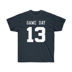Game Day Tee - Sports T-shirt for Football, Basket, Soccer games-Navy-S-Bootlg