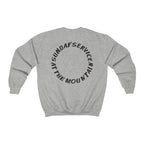 Holy Spirit Sunday Service at the Mountain Unisex Heavy Blend Crewneck Sweatshirt Kanye West inspired-Bootlg