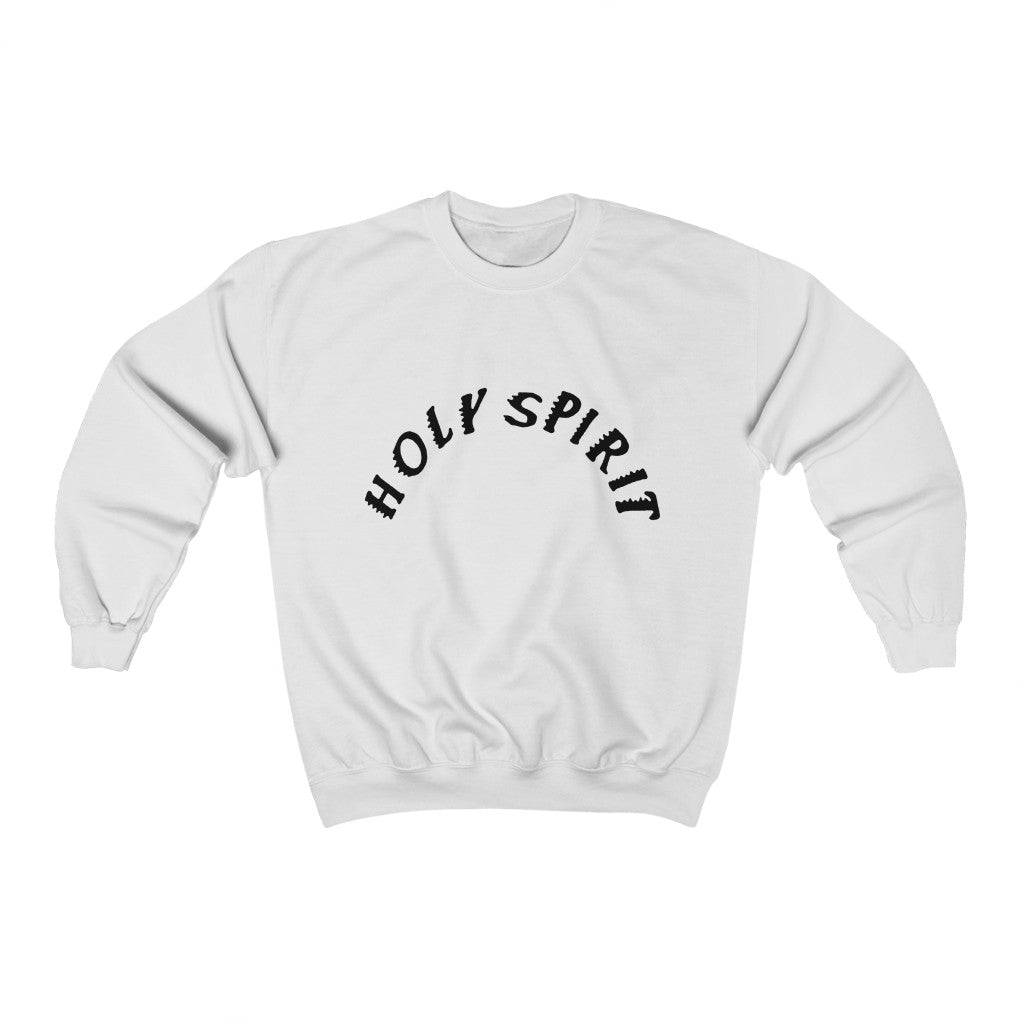 Holy Spirit Sunday Service at the Mountain Unisex Heavy Blend Crewneck Sweatshirt Kanye West inspired-White-S-Bootlg