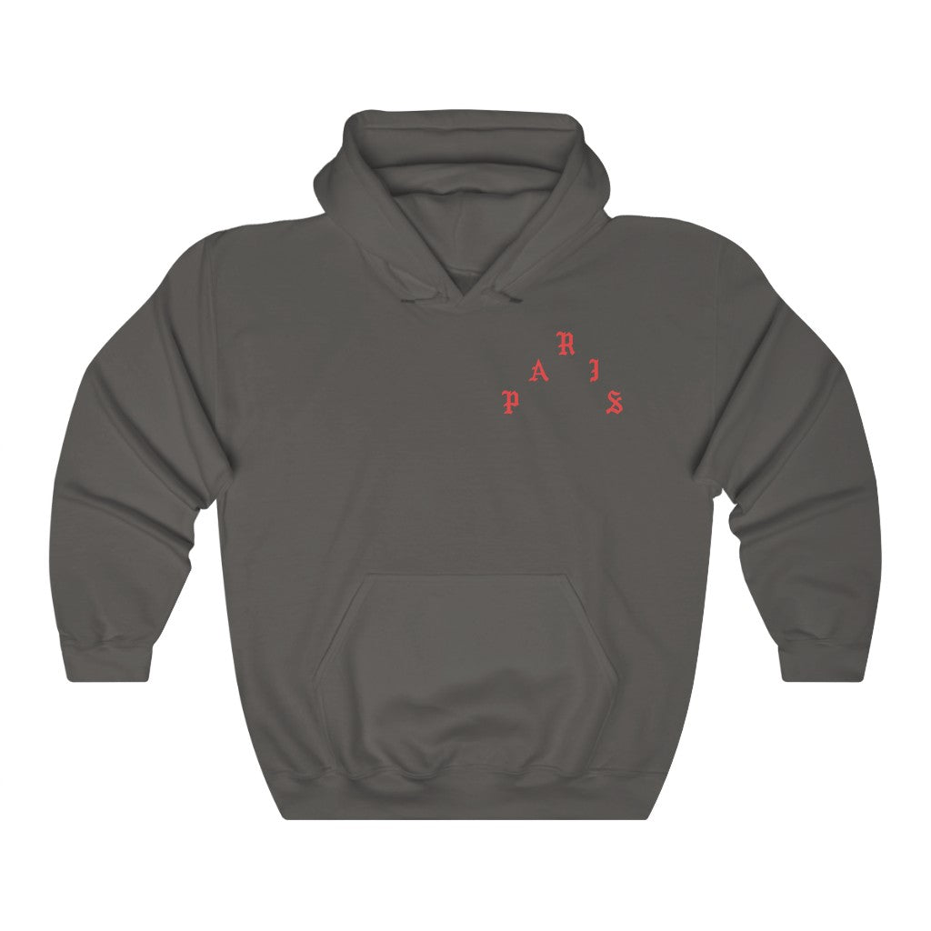I Feel Like Pablo Paris Hoodie Kanye West-Charcoal-S-Bootlg