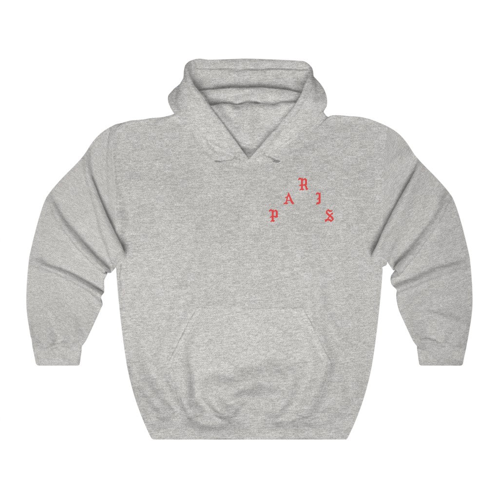 I Feel Like Pablo Paris Hoodie Kanye West-Ash Grey-S-Bootlg