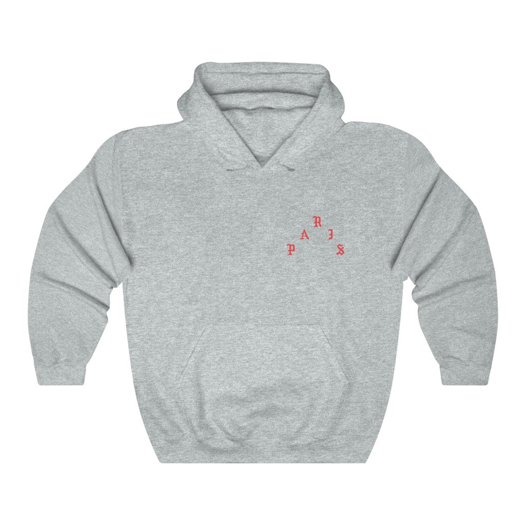 I Feel Like Pablo Paris Unisex Heavy Blend Hooded Sweatshirt hoodie Kanye West Yeezy Merch TLOP Inspired-Ash-M-Bootlg