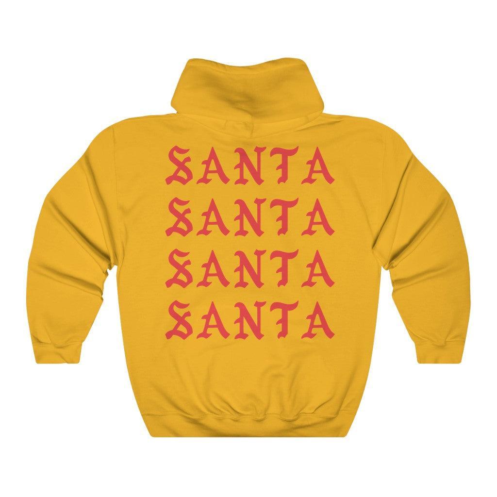 I Feel Like Santa Heavy Blend Hoodie Christmas Merch-Cherry Red-S-Bootlg