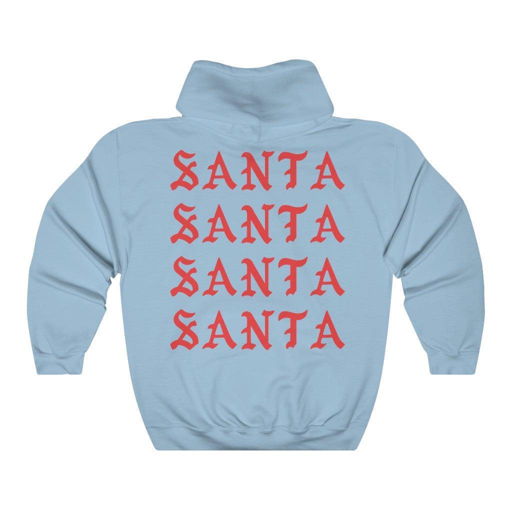 I Feel Like Santa Heavy Blend Hoodie Christmas Merch-Cherry Red-S-Bootlg